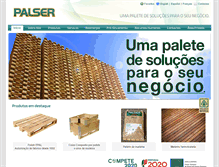 Tablet Screenshot of palser.pt