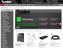 Tablet Screenshot of palser.com